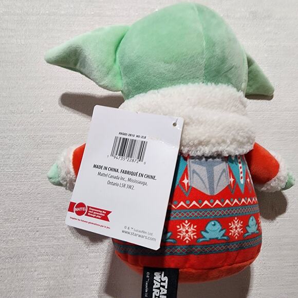 Christmas Grogu plush 8'' - Picture 4 of 5